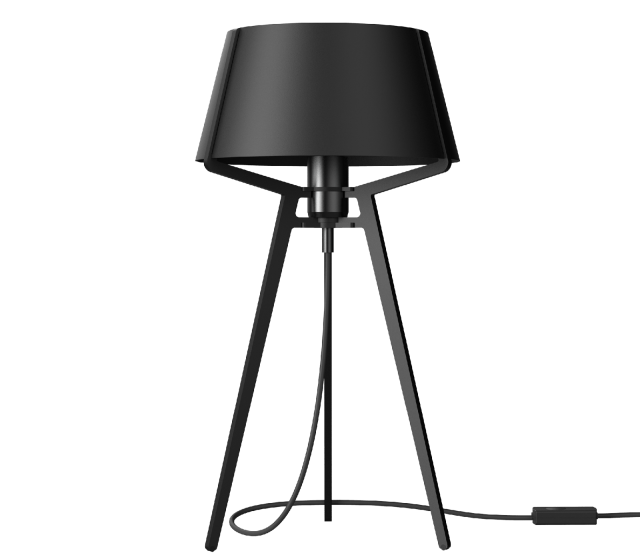 Bella Table Smokey Black