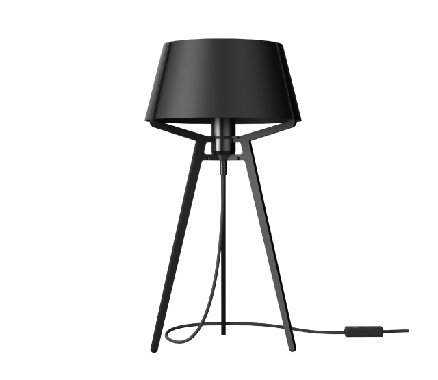 Bella Table Smokey Black