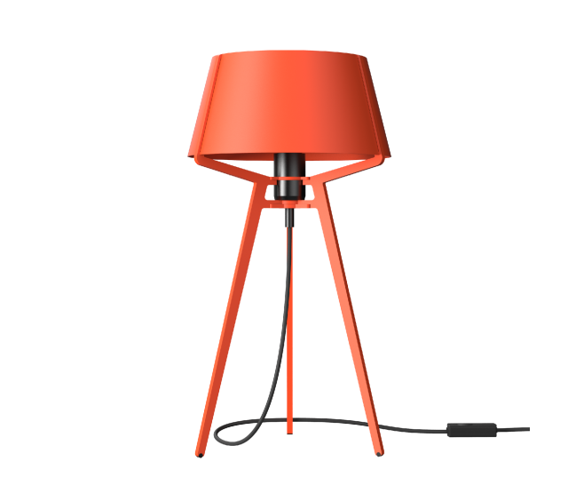 Bella Table Striking Orange